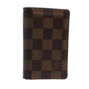 Pre-owned Canvas wallets Louis Vuitton Vintage , Brown , Dames