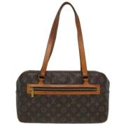 Pre-owned Canvas louis-vuitton-bags Louis Vuitton Vintage , Brown , Da...