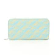 Pre-owned Canvas wallets Louis Vuitton Vintage , Blue , Dames