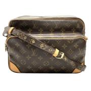 Pre-owned Fabric louis-vuitton-bags Louis Vuitton Vintage , Brown , Da...