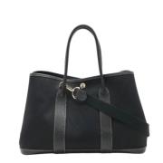 Pre-owned Leather handbags Hermès Vintage , Black , Dames