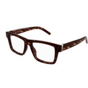 Stijlvolle Zwarte Leren Schoudertas Saint Laurent , Brown , Unisex