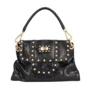 Pre-owned Leather handbags Jimmy Choo Pre-owned , Black , Dames