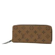 Pre-owned Canvas wallets Louis Vuitton Vintage , Brown , Dames