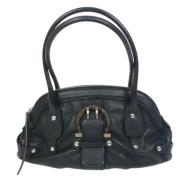 Pre-owned Leather handbags Salvatore Ferragamo Pre-owned , Black , Dam...