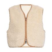 Omkeerbaar vest Forte Forte , Beige , Dames