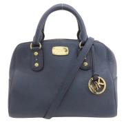 Pre-owned Leather handbags Michael Kors Pre-owned , Blue , Dames