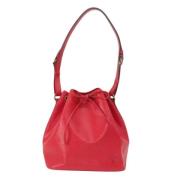 Pre-owned Leather louis-vuitton-bags Louis Vuitton Vintage , Red , Dam...