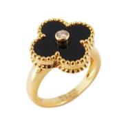 Pre-owned Yellow Gold rings Van Cleef & Arpels Pre-owned , Yellow , Da...