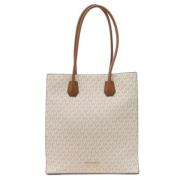 Pre-owned Canvas shoulder-bags Michael Kors Pre-owned , White , Dames