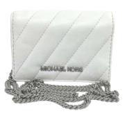 Pre-owned Leather wallets Michael Kors Pre-owned , White , Dames