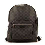 Pre-owned Coated canvas shoulder-bags Louis Vuitton Vintage , Gray , D...