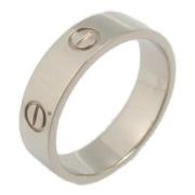 Pre-owned White Gold rings Cartier Vintage , Gray , Dames