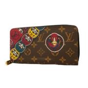 Pre-owned Fabric wallets Louis Vuitton Vintage , Brown , Unisex