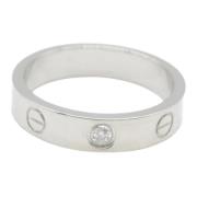 Pre-owned White Gold rings Cartier Vintage , Gray , Dames