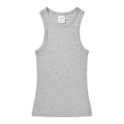 Grijze Peach Top & T-Shirt Munthe , Gray , Dames