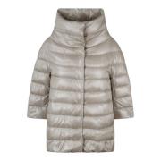 Winterse Stijlvolle Donscape Herno , Gray , Dames