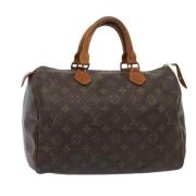 Pre-owned Canvas louis-vuitton-bags Louis Vuitton Vintage , Brown , Da...