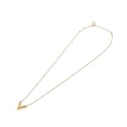 Pre-owned Yellow Gold necklaces Louis Vuitton Vintage , Yellow , Dames