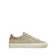 Beige Leren Sneakers Sonica D.a.t.e. , Beige , Heren