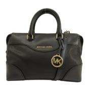 Pre-owned Leather handbags Michael Kors Pre-owned , Black , Dames