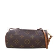 Pre-owned Canvas handbags Louis Vuitton Vintage , Brown , Dames