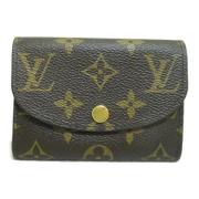 Pre-owned Canvas wallets Louis Vuitton Vintage , Brown , Dames