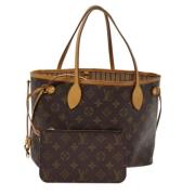 Pre-owned Canvas shoulder-bags Louis Vuitton Vintage , Brown , Dames