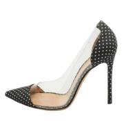 Pre-owned Fabric heels Gianvito Rossi Pre-owned , Black , Dames