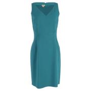 Pre-owned Wool dresses Michael Kors Pre-owned , Blue , Dames