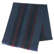 Pre-owned Fabric scarves Gucci Vintage , Blue , Dames