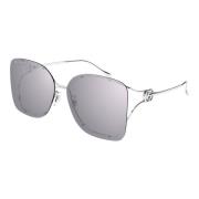 Zilveren Zonnebril Gg1713S Gucci , Gray , Dames