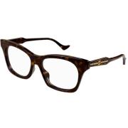 Stijlvolle zwarte zonnebril Gucci , Brown , Unisex