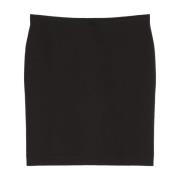 Jersey minirok slim Marc O'Polo , Black , Dames