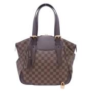 Pre-owned Canvas louis-vuitton-bags Louis Vuitton Vintage , Brown , Da...