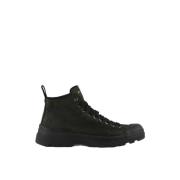 Groene Sneakers Militaire Stijl Panchic , Black , Heren