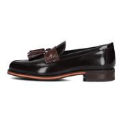 Bruine Loafers voor Dames Pertini , Brown , Dames