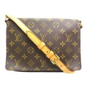 Pre-owned Canvas louis-vuitton-bags Louis Vuitton Vintage , Brown , Da...