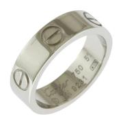 Pre-owned Silver rings Cartier Vintage , Gray , Dames