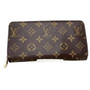 Pre-owned Fabric wallets Louis Vuitton Vintage , Brown , Dames