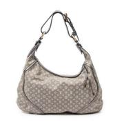 Pre-owned Canvas shoulder-bags Louis Vuitton Vintage , Gray , Dames