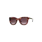 Roze Patroon Zonnebril Thierry Lasry , Brown , Dames