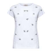 Witte T-shirts en Polos Kaos , White , Dames