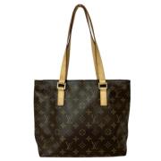 Pre-owned Fabric louis-vuitton-bags Louis Vuitton Vintage , Brown , Da...