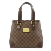 Pre-owned Canvas louis-vuitton-bags Louis Vuitton Vintage , Brown , Da...