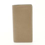 Pre-owned Leather wallets Louis Vuitton Vintage , Beige , Heren