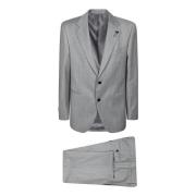 Elegant Pak voor een Stijlvolle Look Lardini , Gray , Heren