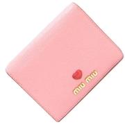 Pre-owned Leather wallets Miu Miu Pre-owned , Pink , Dames