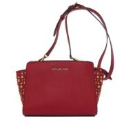 Pre-owned Leather shoulder-bags Michael Kors Pre-owned , Red , Dames