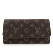 Pre-owned Fabric key-holders Louis Vuitton Vintage , Brown , Dames